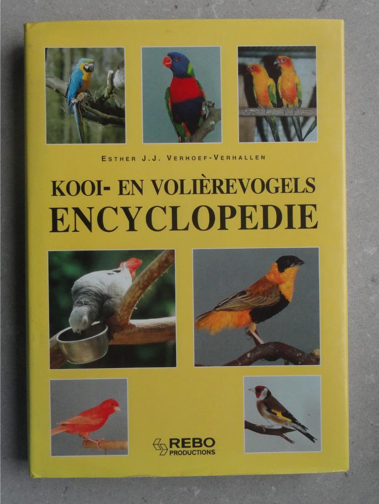 Kooi-en volièrevogels encyclopedie, Ophalen, Zo goed als nieuw, Vogels, Esther Verhoef