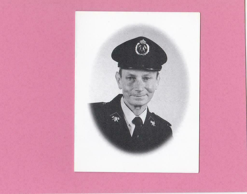 DP Brandweerman Eric Bert, Verzenden, Bidprentje