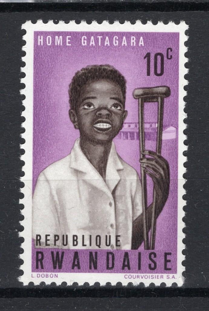 RWANDA 75 MNH 1964, Ophalen of Verzenden, Postfris, Postfris