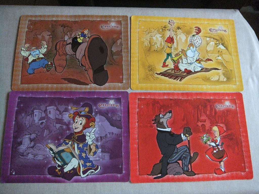 efteling, placemats, windvlieger, Ophalen of Verzenden, Nieuw, Gebruiksvoorwerp