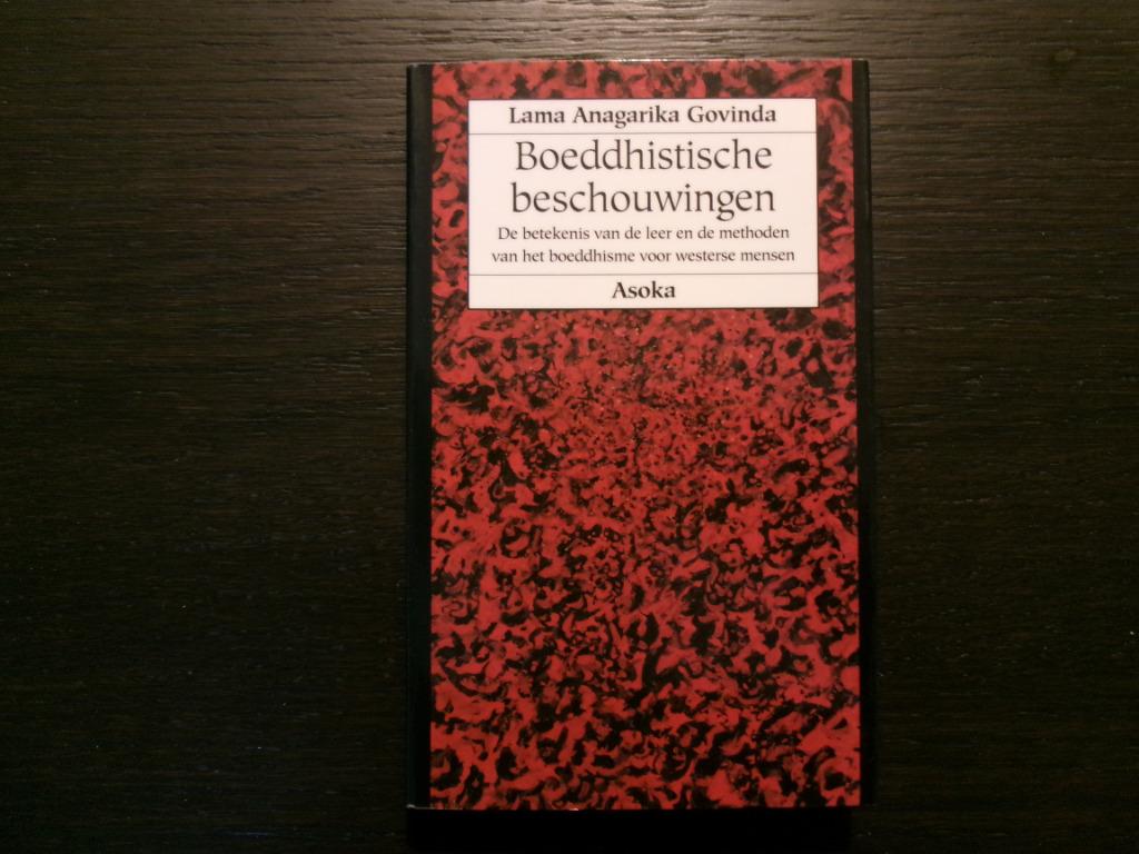 Boeddhistische beschouwingen  -Lama Anagarika Govinda-, Ophalen of Verzenden