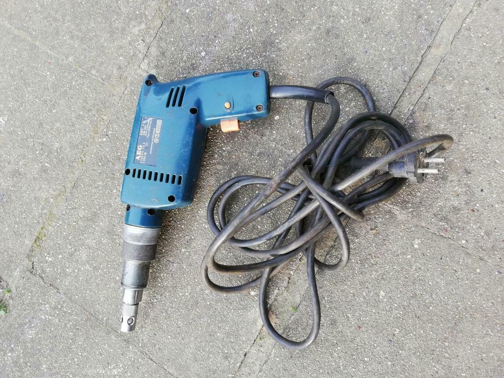 AEG schroefmachine, Ophalen of Verzenden, Gebruikt