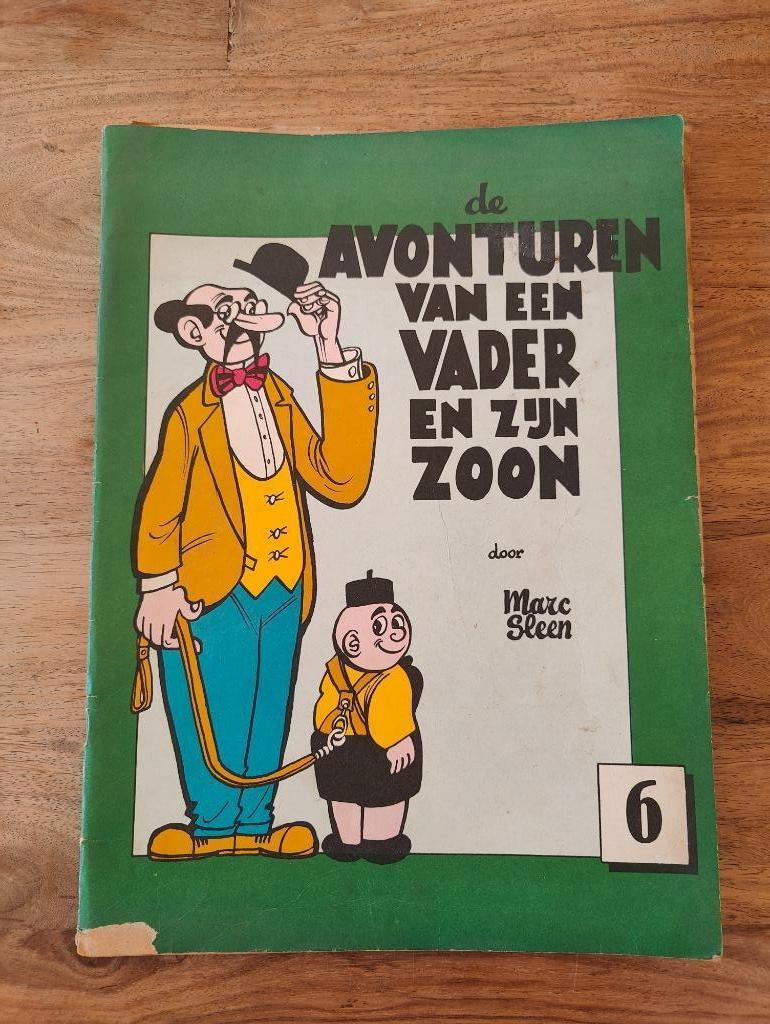 Marc Sleen - De avonturen van een vader en zijn zoon, Boeken, Stripverhalen, Ophalen of Verzenden, Gelezen