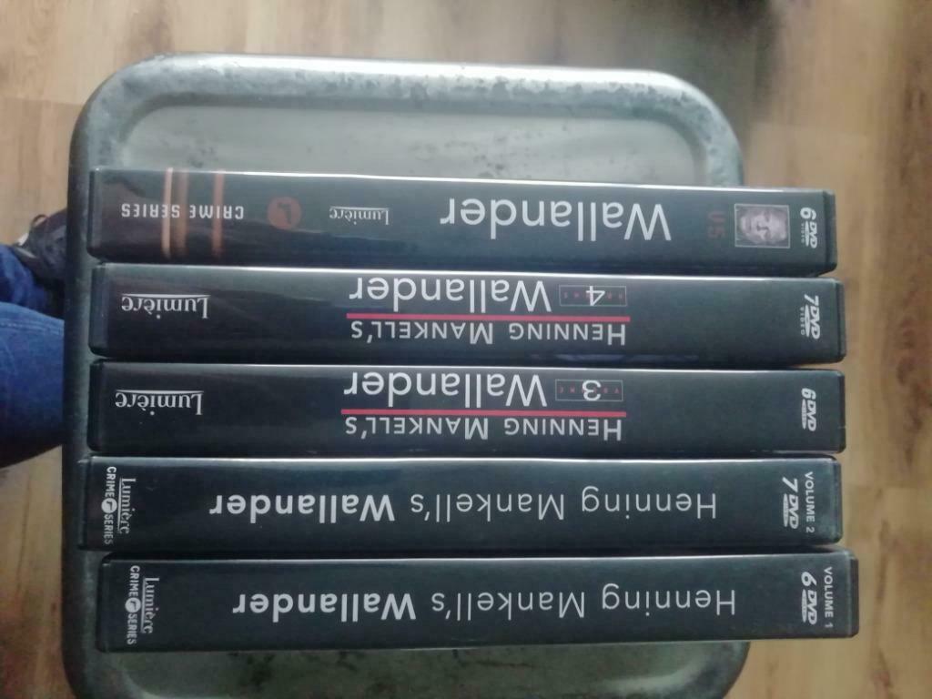 Wallander vijf volumes, Cd's en Dvd's, Vanaf 16 jaar, Ophalen of Verzenden, Drama