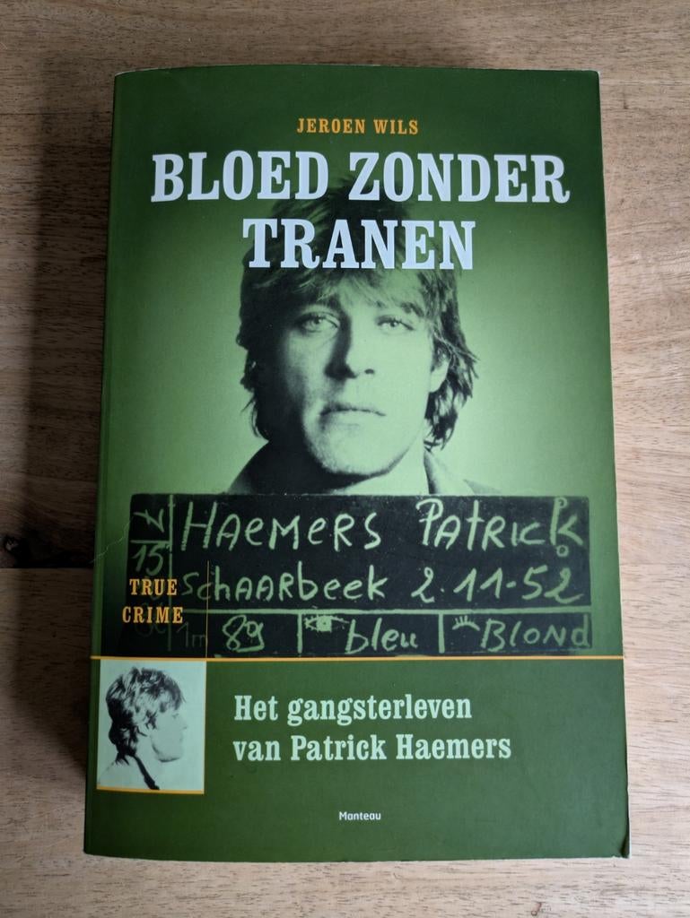 boek Bloed zonder tranen / Patrick Haemers, Boeken, Ophalen of Verzenden, Gelezen, J. Wils