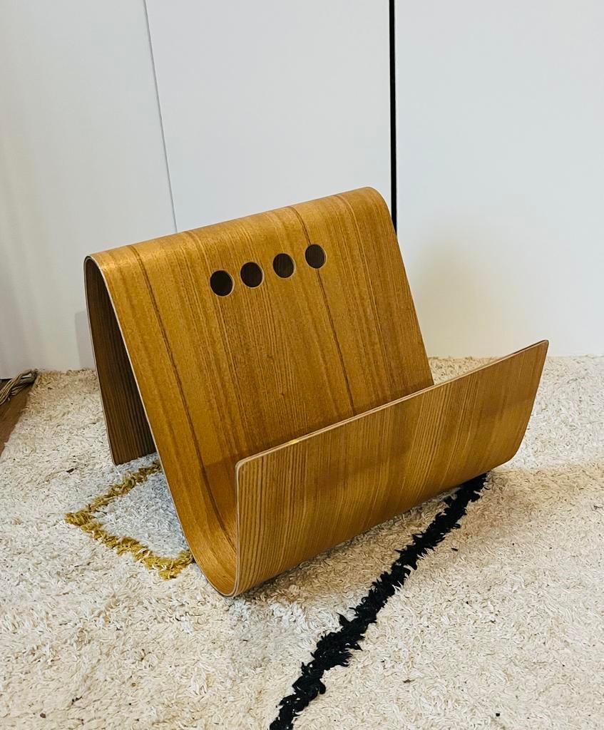 Houten tijdschriftenhouder Boconcept, Enlèvement, Comme neuf