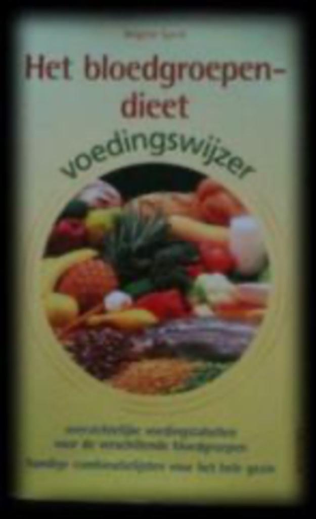 Het bloedgroependieet, Brigitte Speck, Boeken, Ophalen