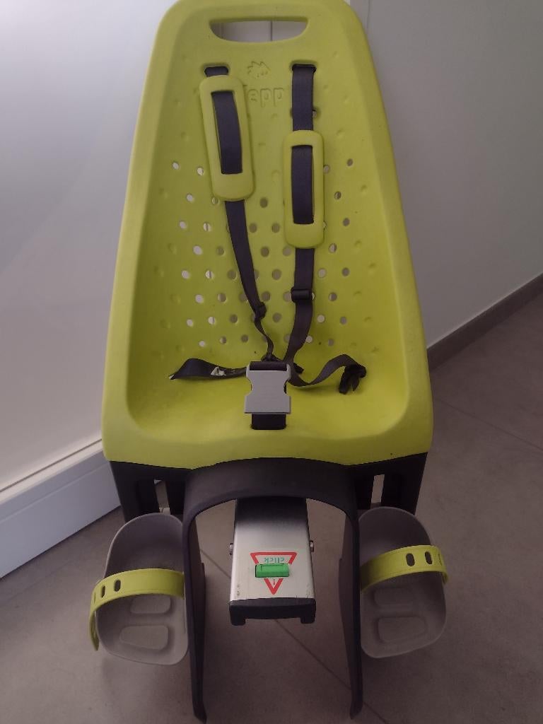 yepp stoeltje achter, Fietsen en Brommers, Achterzitje, Yepp (Thule), Ophalen of Verzenden, Gebruikt