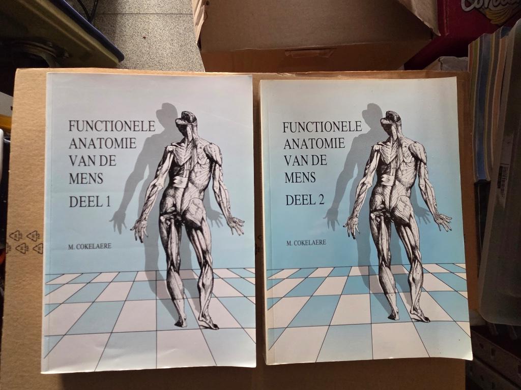 Functionele anatomie van de mens deel 1 en 2, Enlèvement ou Envoi, Comme neuf