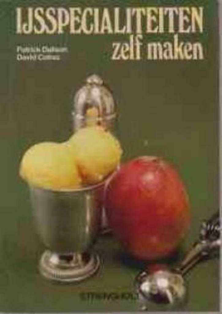 Ijsspecialiteiten zelf maken, Patrick Dalison, Ophalen of Verzenden, Taart, Gebak en Desserts