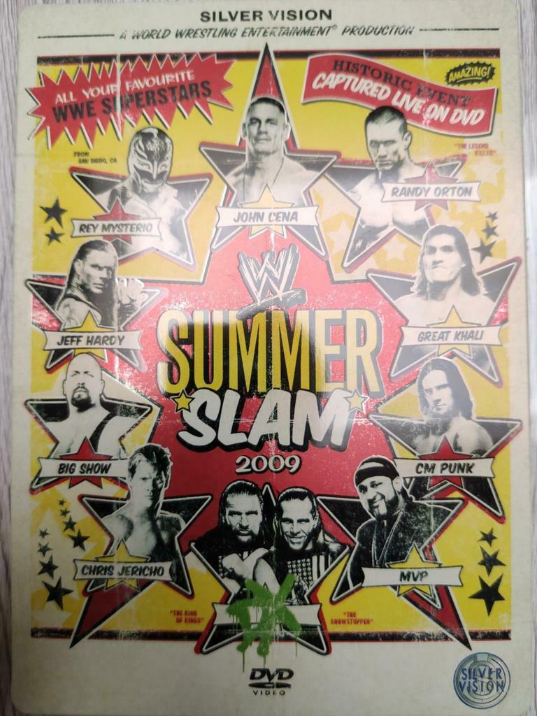 WWE Summerslam 2009, Cd's en Dvd's, Vanaf 12 jaar, Ophalen of Verzenden, Overige genres