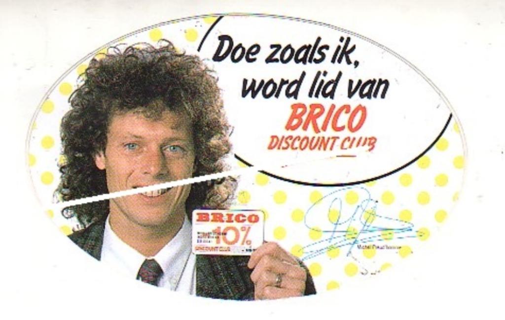 Autocollant Michel Preud'homme Brico, Envoi, Comme neuf, Affiche, Image ou Autocollant