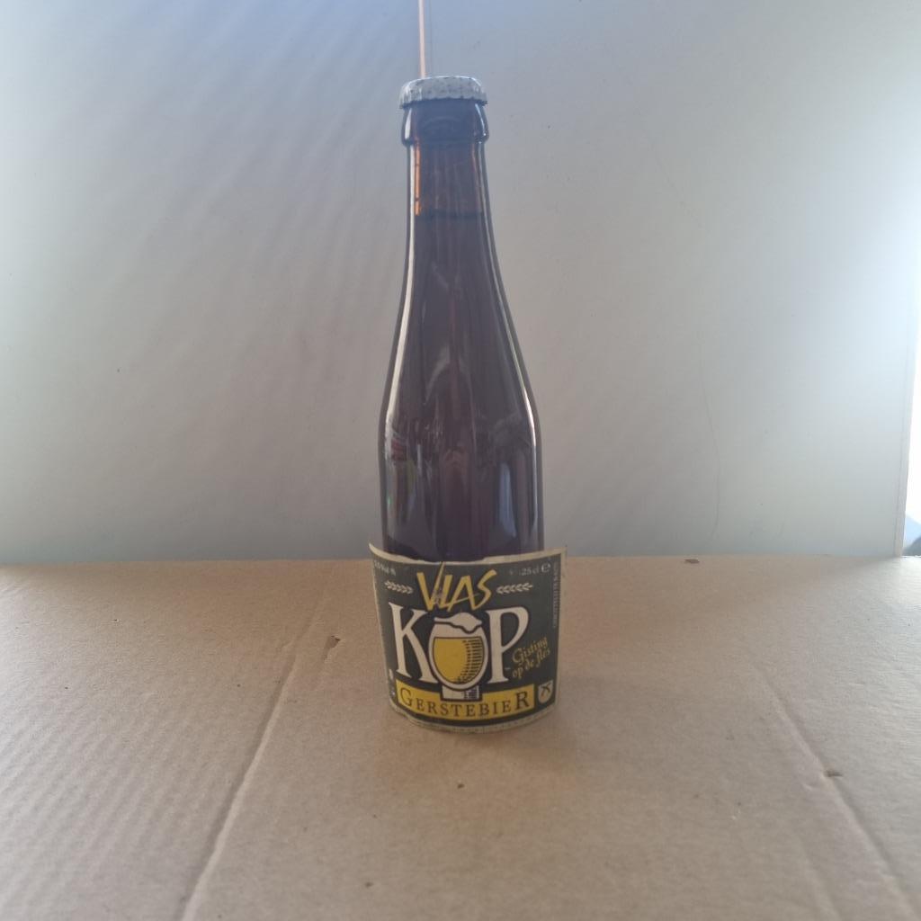 Bouteille de bière Vlas Kop, Ophalen of Verzenden, Gebruikt, Flesje(s), Overige merken