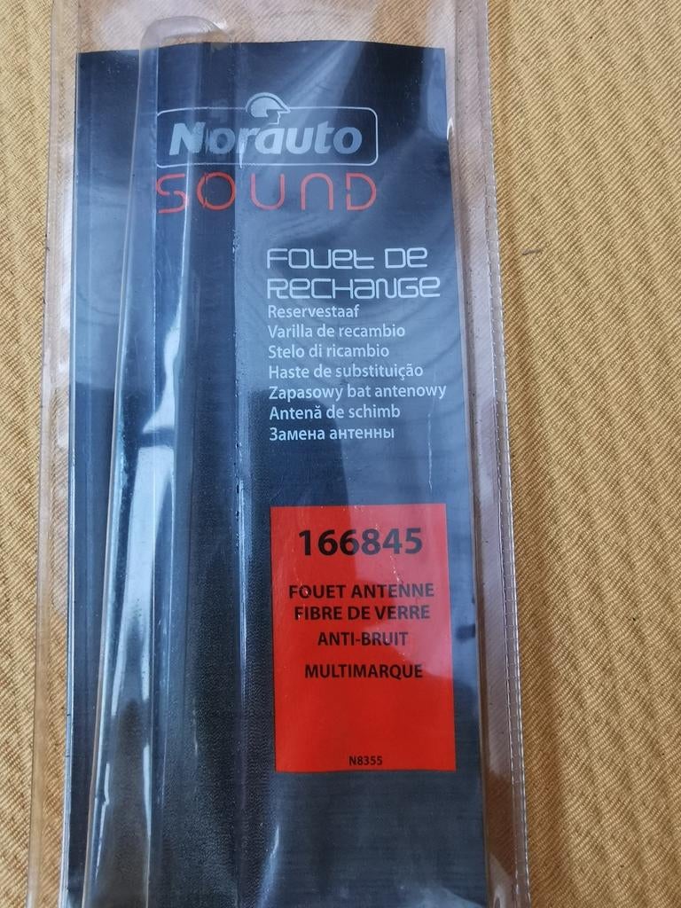 Flexibele dakantenne auto antenne Norauto Sound 166845 nieuw, Auto diversen, Autoradio's, Nieuw, Ophalen of Verzenden
