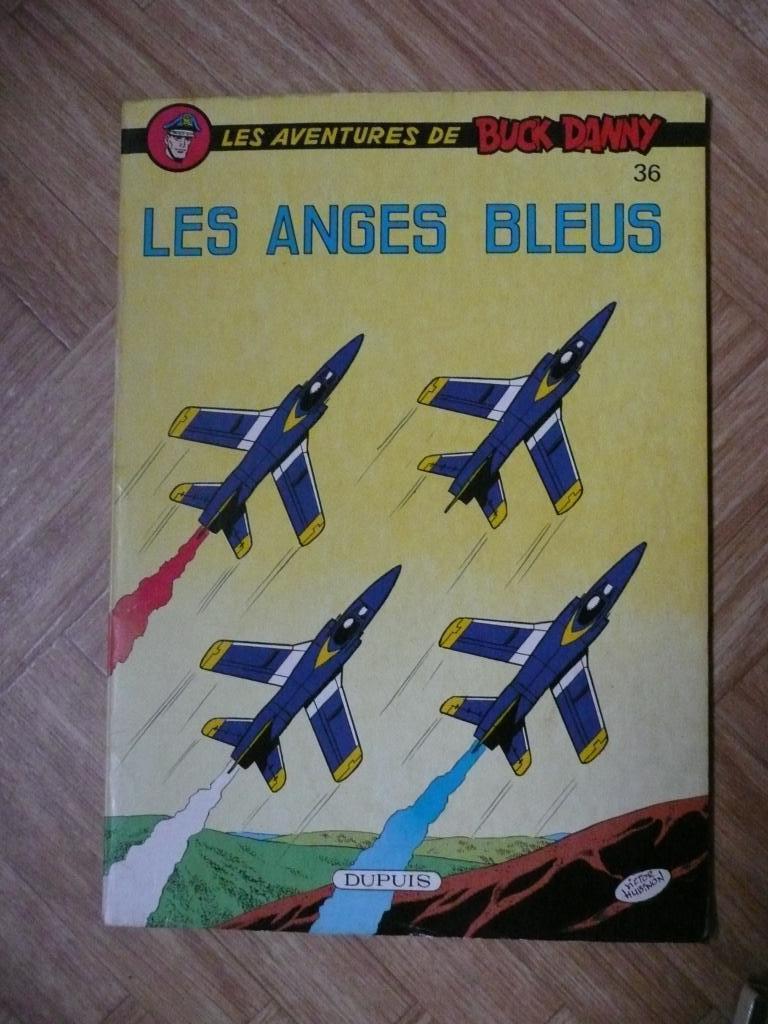 BUCK DANNY T36 "LES ANGES BLEUS" - 1977, Enlèvement ou Envoi, Une BD, Utilisé, Charlier et Hubinon