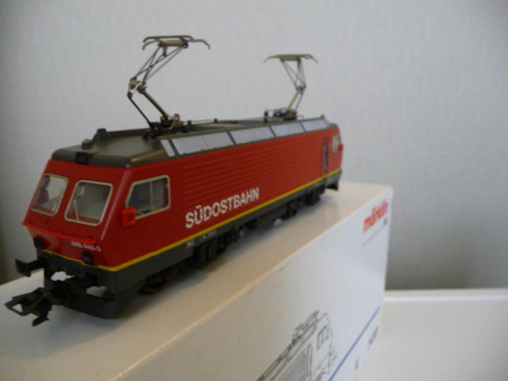 34301 MÄRKLIN - E-Lok "Sudostbahn" /E-Loc "Sudostbahn" du SO, Neuf, Enlèvement ou Envoi, Courant alternatif, Märklin