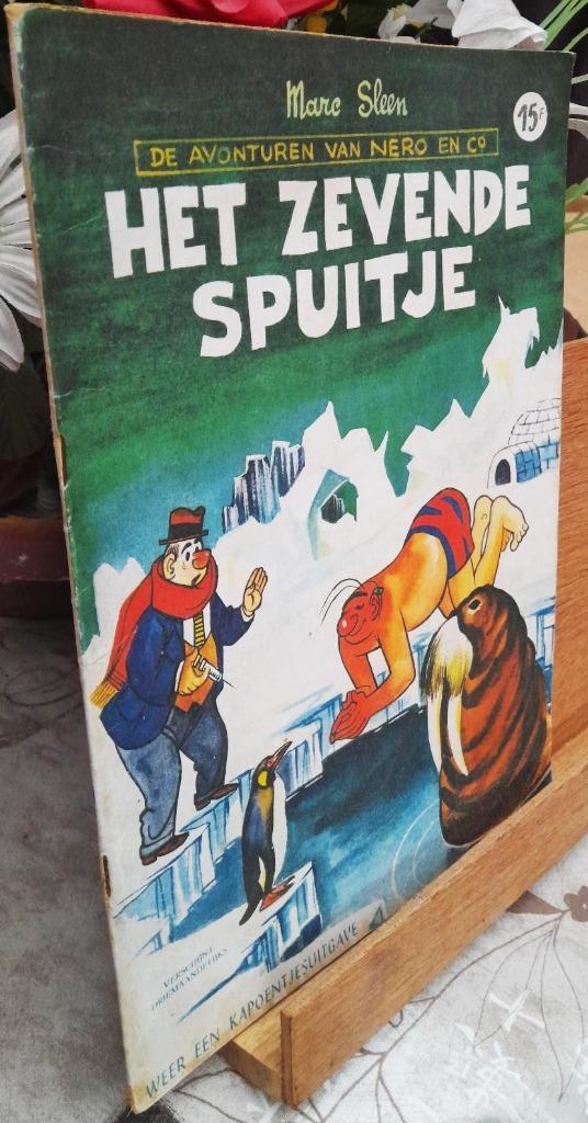 Nero echte eerste druk het zevende spuitje, Enlèvement ou Envoi, Marc Sleen, Une BD, Comme neuf