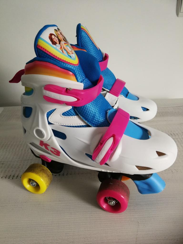 Rolschaatsen K3, maat 35 tot 38, Enlèvement ou Envoi, Comme neuf, Enfants