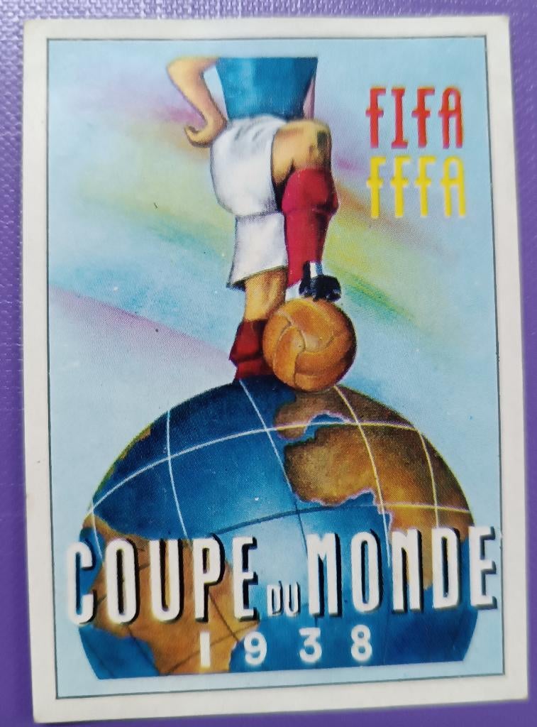 Panini 1970 football Coupe du monde Mexique 70 affiche 1938, Hobby & Loisirs créatifs, Autocollants & Images, Autocollant, Envoi
