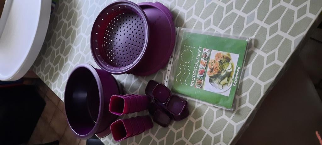 ongebruikte micro gourmet steamer, Enlèvement ou Envoi, Neuf, Violet