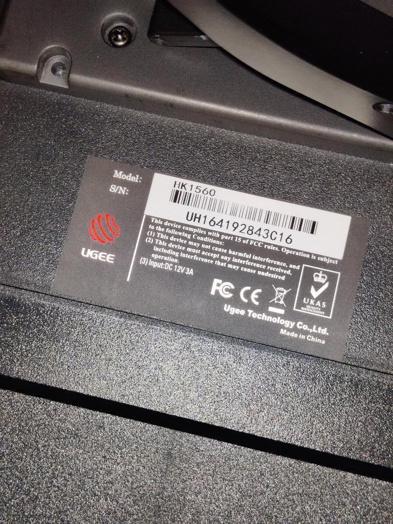 UGEE TEKENTABLET HK 1560., Overige merken, Multi-touch, Ophalen of Verzenden, Zo goed als nieuw