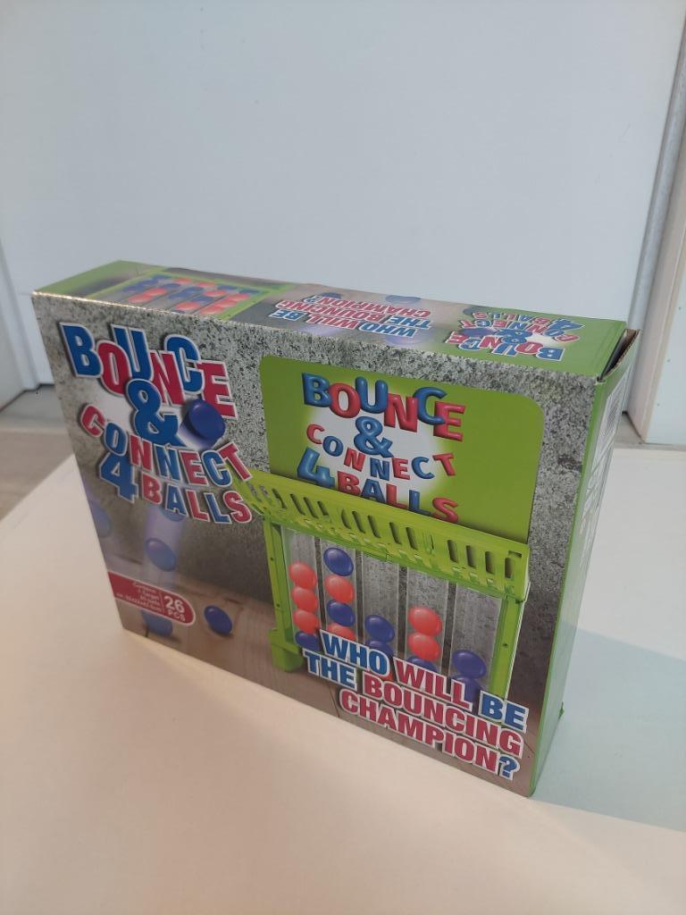 Bounce & Connect 4 balls, Kinderen en Baby's, Ophalen of Verzenden, Zo goed als nieuw, Jongen of Meisje