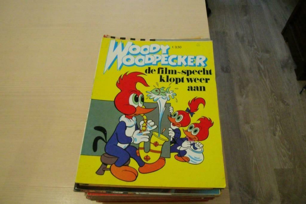 woody woodpecker  3 strips apart te verkrijgen, Meerdere stripboeken, Ophalen of Verzenden, Gelezen