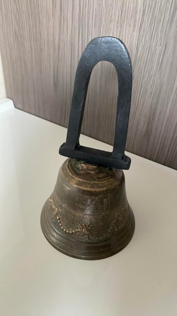 Klok bel clochette, Antiek en Kunst, Antiek | Brons en Koper, Ophalen of Verzenden