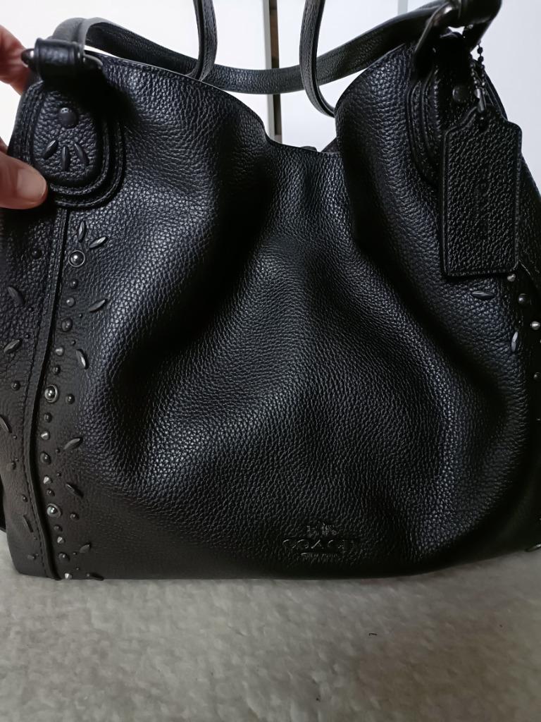 Sac coach, Bijoux, Sacs & Beauté, Enlèvement ou Envoi, Comme neuf, Noir