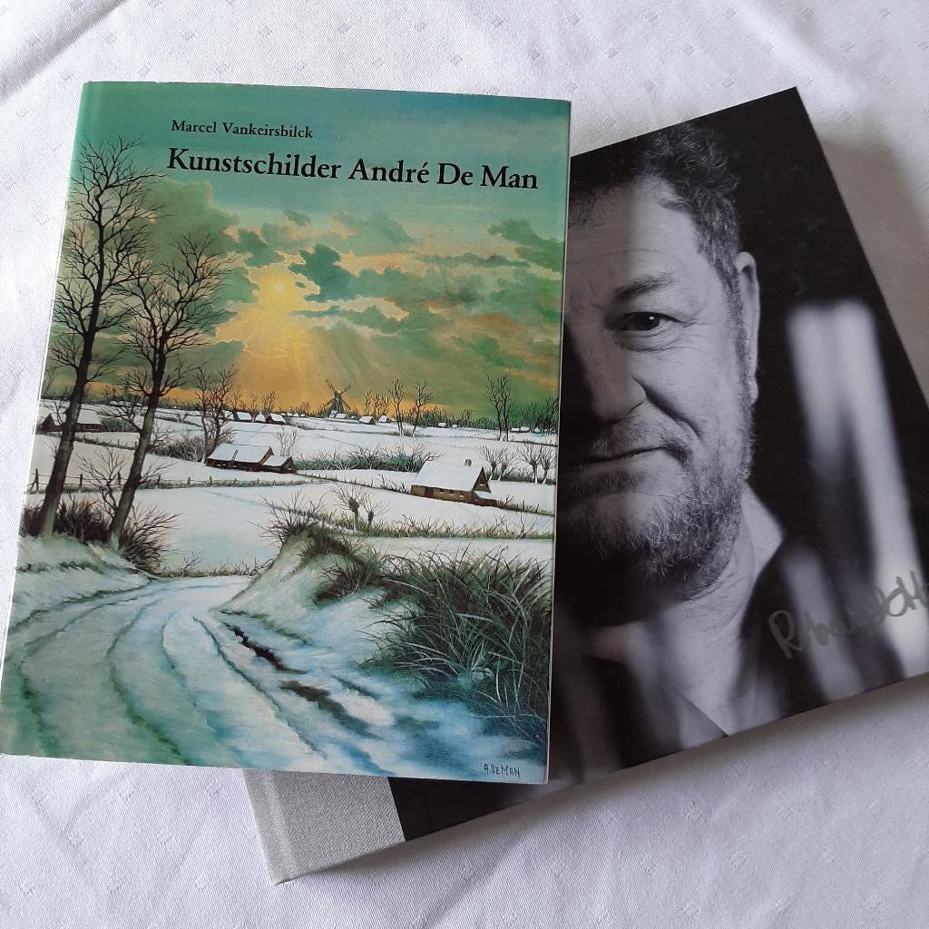 André en Robert De Man (gesigneerd), Ophalen of Verzenden, Zo goed als nieuw, Schilder- en Tekenkunst