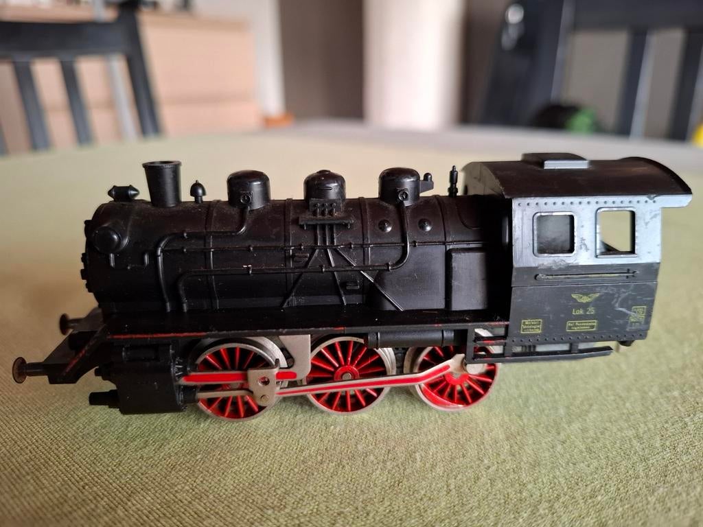 Fleischmann HO Stoomlocomotief nr 4125, Ophalen of Verzenden, Zo goed als nieuw, Fleischmann