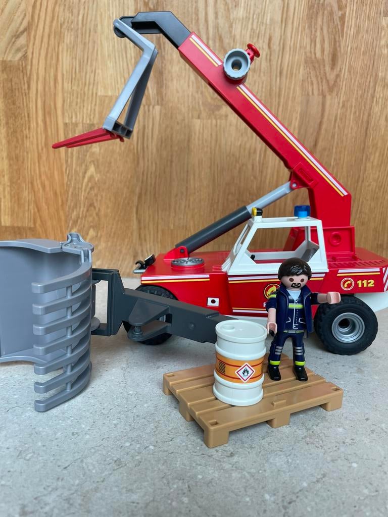 playmobil city action brandweer hoogtewerker, Ophalen, Zo goed als nieuw