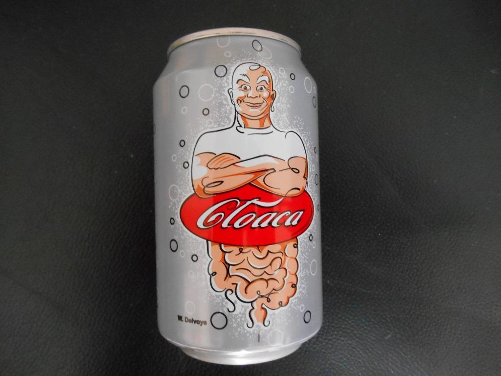 4 Coca-Cola blikjes W. Delvoye, Panamarenko, ...ongeopend, Ophalen of Verzenden, Nieuw, Overige merken