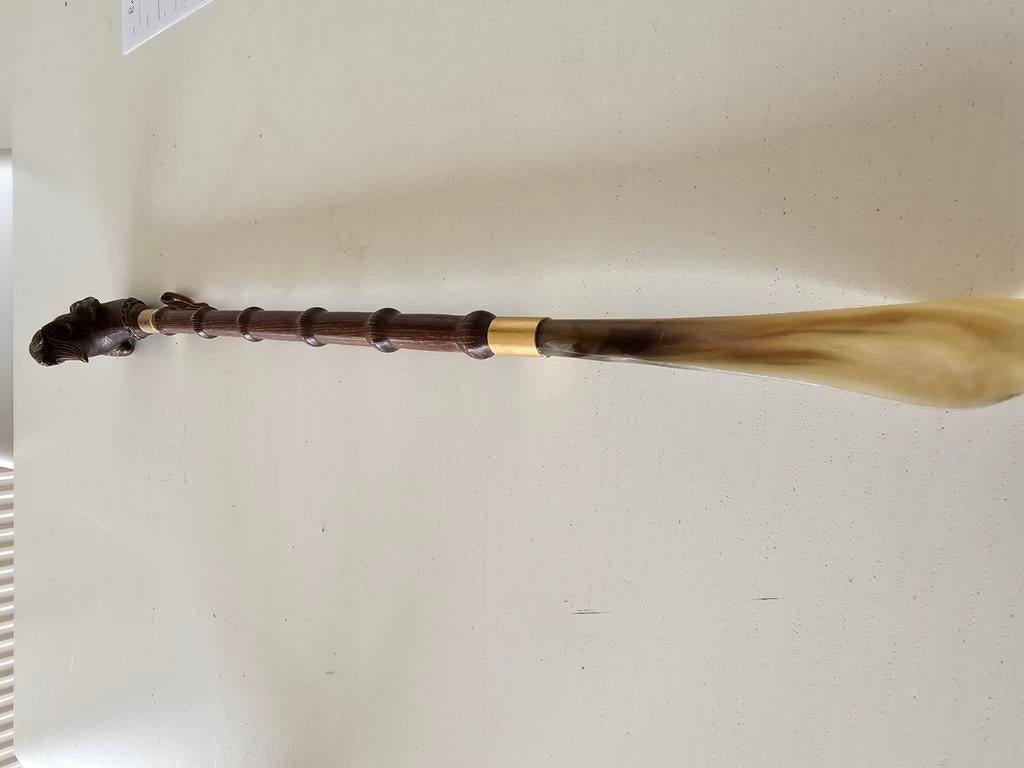 Antieke luxe schoenlepel( Biancardi), Antiek en Kunst, Ophalen of Verzenden