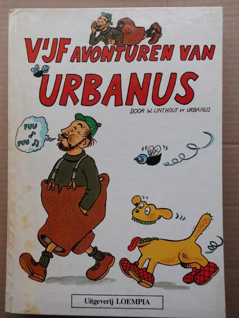 Urbanus - Vijf avonturen van Urbanus (in 1 bundel), Gelezen, Linthout en Urbanus, Eén stripboek, Ophalen of Verzenden