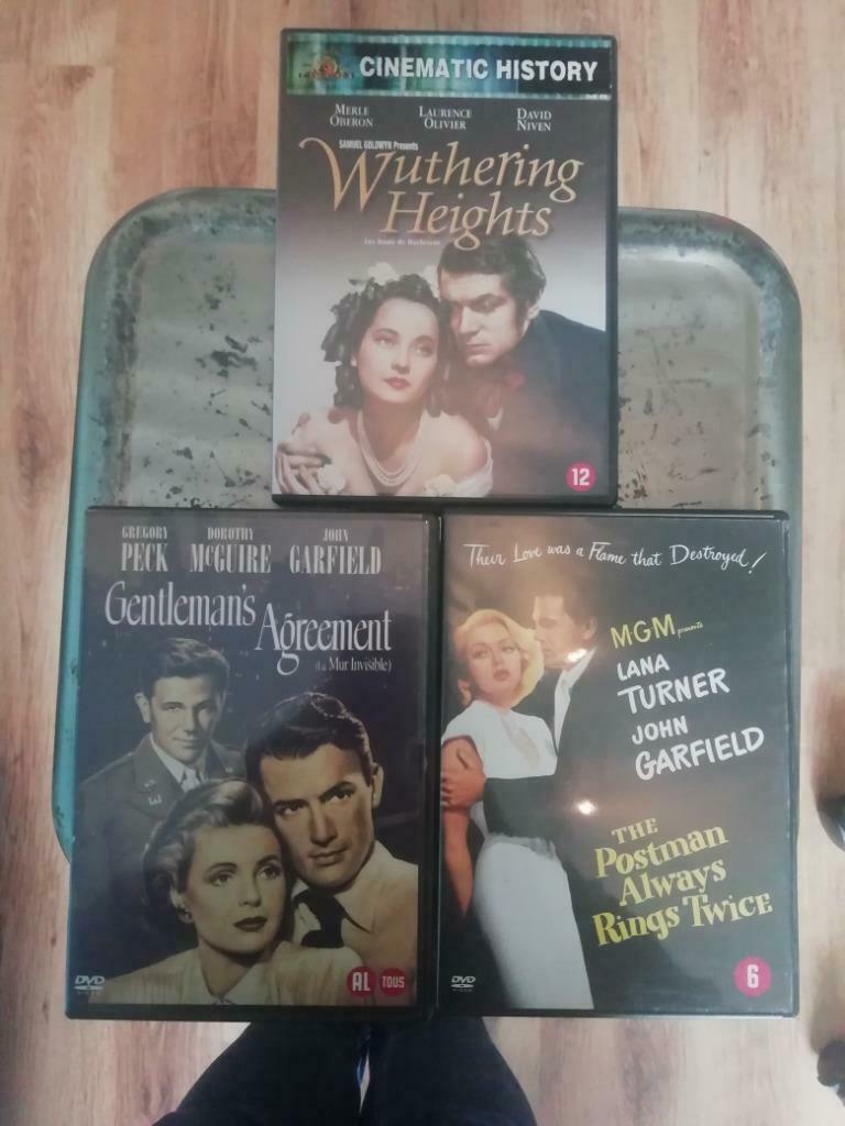 Pakket films uit de jaren 30, 40 en 50, Ophalen of Verzenden, 1940 tot 1960, Zo goed als nieuw, Drama