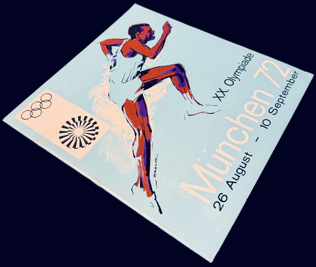 Panini Munchen 72 Olympische Spelen 1972 Leeg Sticker Album, Verzenden, Zo goed als nieuw