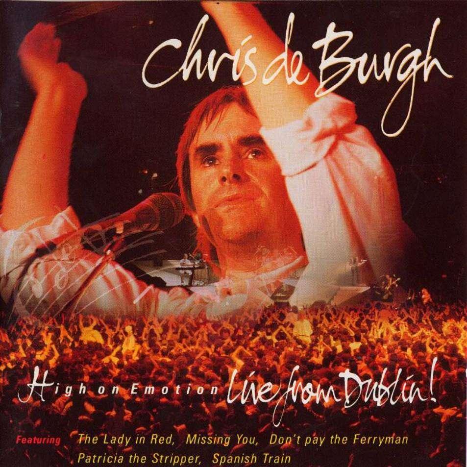Sale> CD CHRIS DE BURGH-High on Emotion Live from, Verzenden