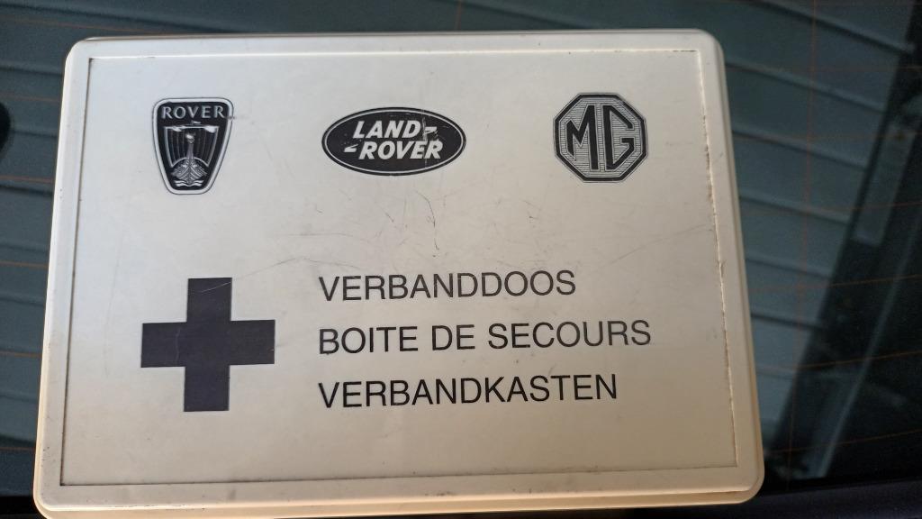 Boite de secours vintage MG , land Rover, Enlèvement ou Envoi, Utilisé