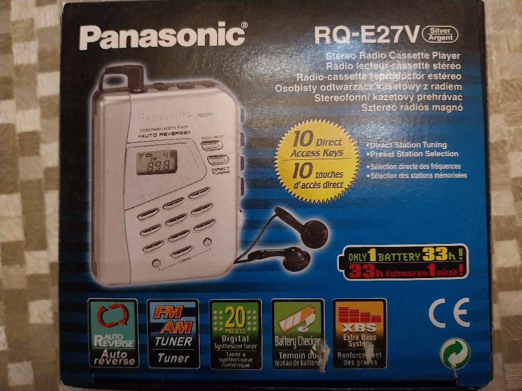 Baladeur cassettes Panasonic RQ-E27V, Verzenden, Walkman