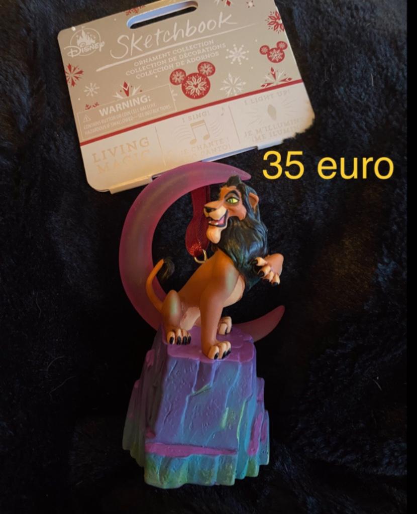 Disney ornament, Ophalen, Leeuwenkoning of Jungle Boek, Nieuw, Beeldje of Figuurtje
