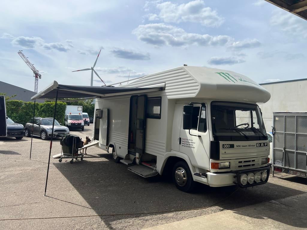 Daf kampeerwagen met garage…, Particulier