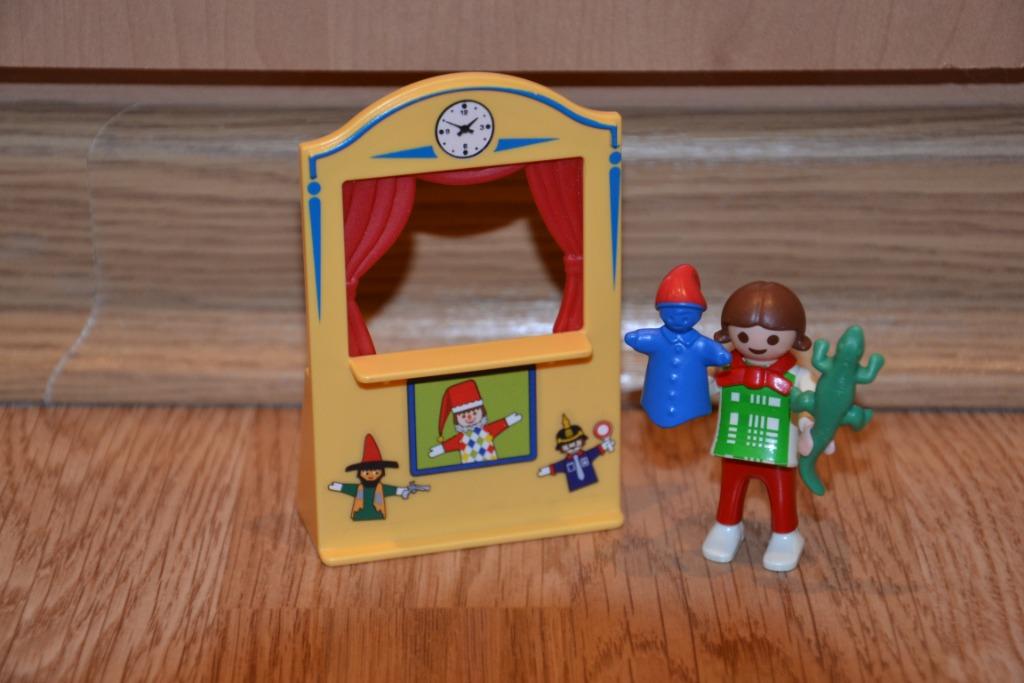 Playmobil poppenkast, Ophalen of Verzenden, Zo goed als nieuw, Complete set