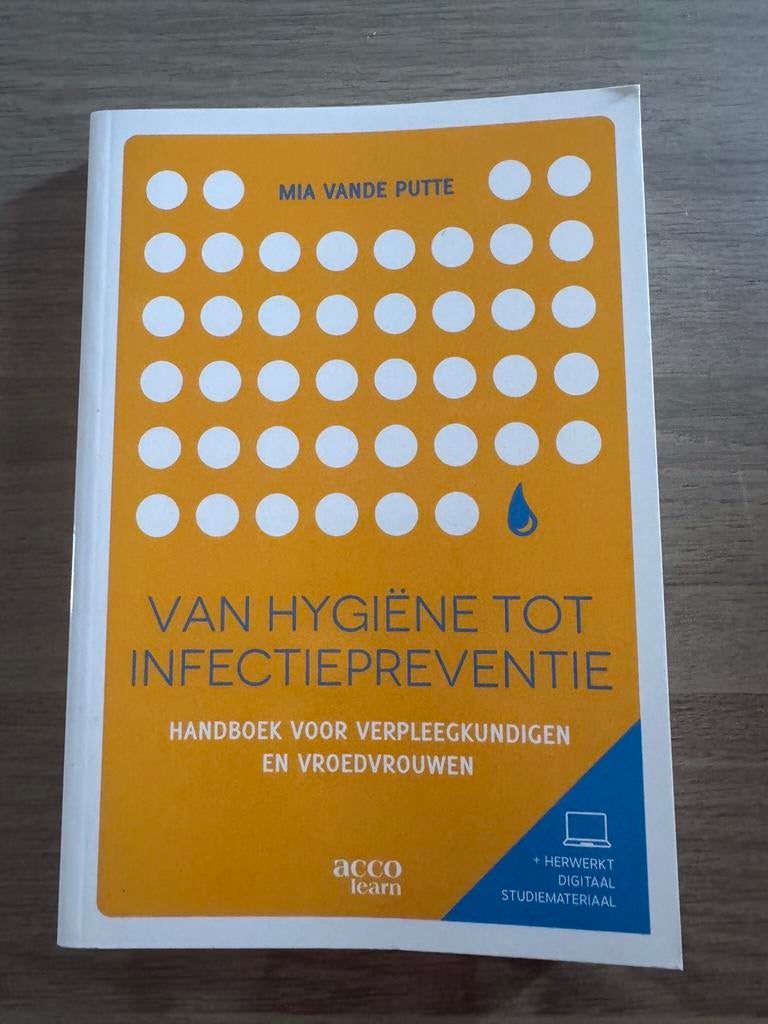 Boek Van hygiene tot infectiepreventie, Boeken, Ophalen, Zo goed als nieuw, Hogeschool