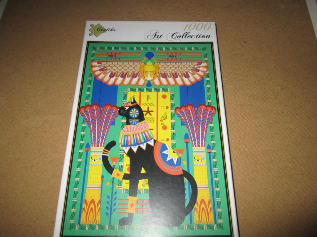 puzzel Egyptian cat merk Grafika nieuw, Ophalen of Verzenden, 500 t/m 1500 stukjes, Nieuw, Legpuzzel