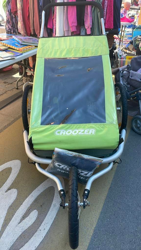 Fietskar Croozer, gebruikt maar nog in goede staat, Ophalen, Gebruikt, Opvouwbaar, Croozer