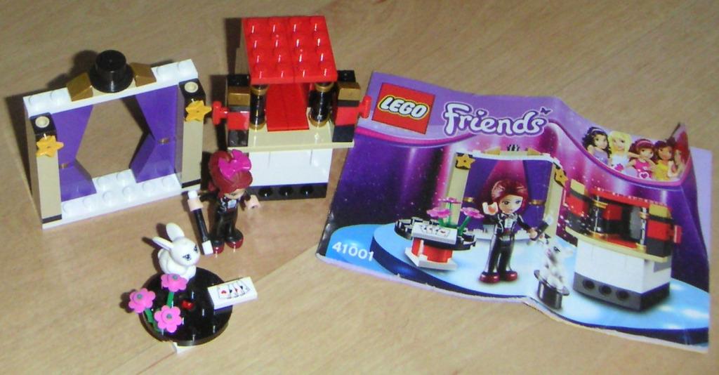 LEGO FRIENDS 41001 complete magische set met blauwdruk uit 2, Kinderen en Baby's, Ophalen of Verzenden, Zo goed als nieuw, Complete set