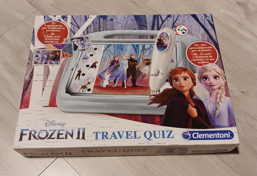 Frozen II travel quiz, Ophalen of Verzenden, Gebruikt, Met licht