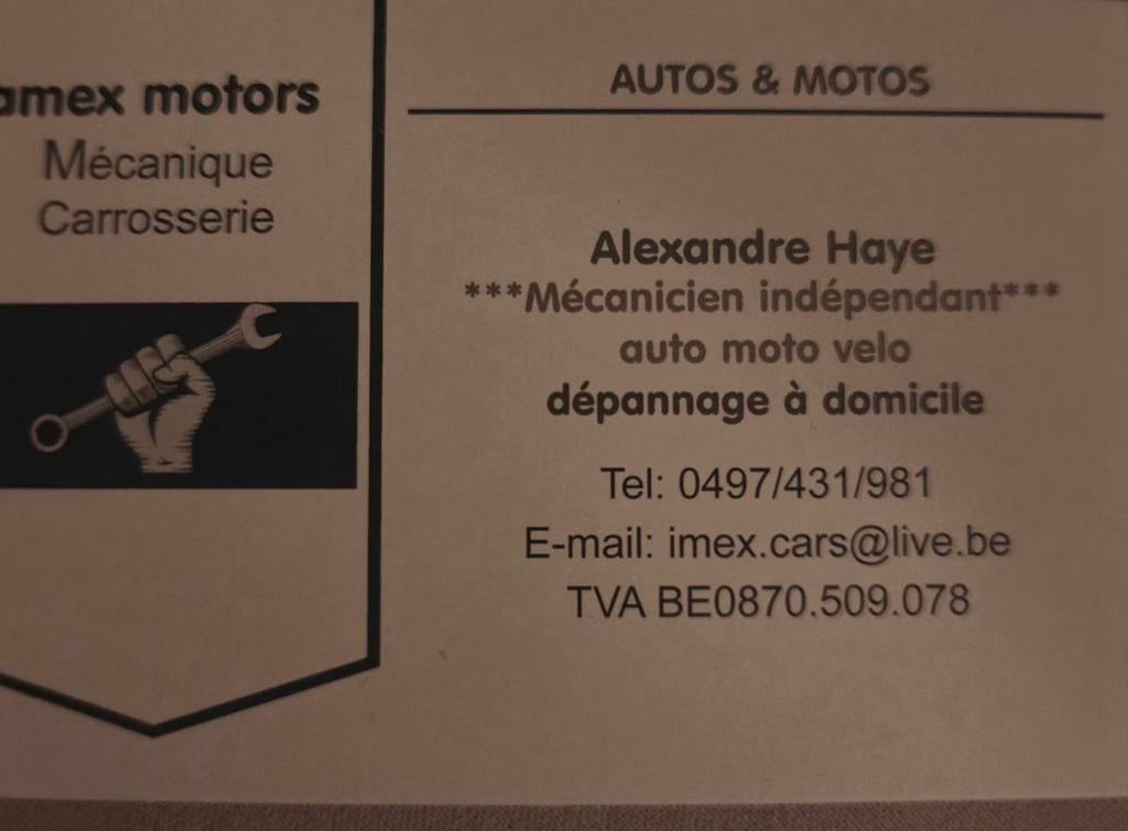mecanicien auto moto velo, Services & Professionnels, Service mobile, Autres travaux
