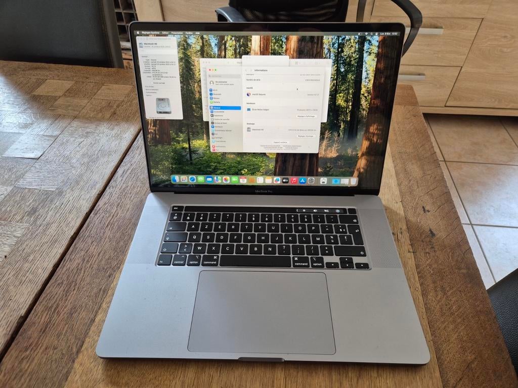 Macbook Pro 16'' - Intel i7 2.6Ghz - 32Go - 512Go - 2019, Ophalen, 2 tot 3 Ghz, 32 GB, 512 GB